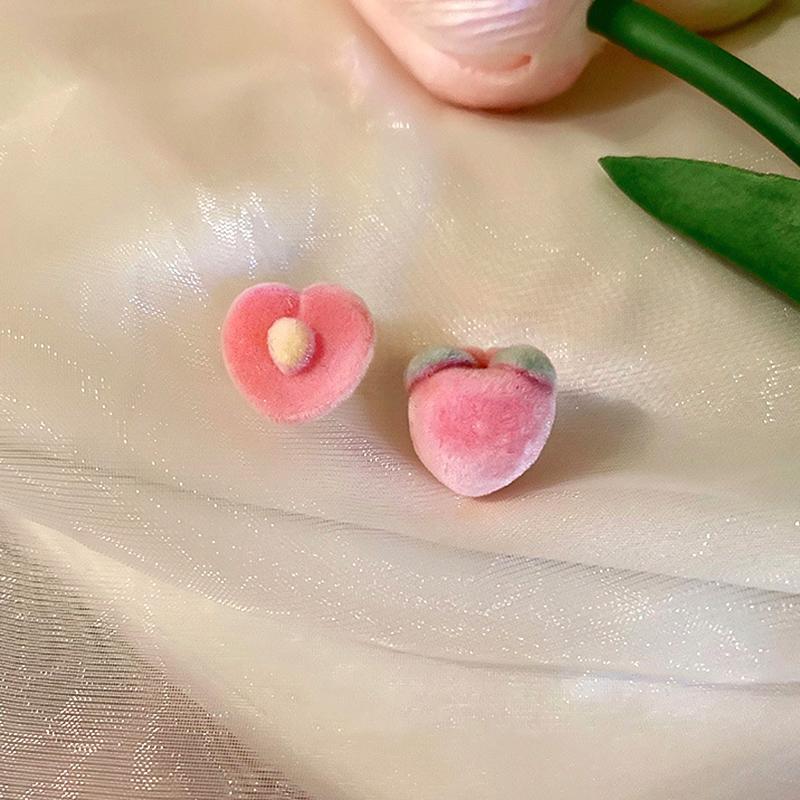 Stud Trendy Acrylic Peach Earrings For Women Girl Korean Fashion Asymmetry Jewelry S925 Silver Needle Birthday Party Fine Gift
Stud Trendy Acrylic Peach Earrings For Women Girl Korean Fashion Asymmetry Jewelry S925 Silver Needle Birthday Party Fine Gift