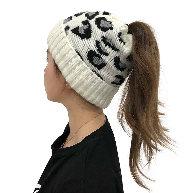 Beanie/Skull Caps Women Autumn Winter Knitted Hat Beanie Leopard Printted Keep Warm Soft Ladies Adjustable Beanies, Black
Beanie/Skull Caps Women Autumn Winter Knitted Hat Beanie Leopard Printted Keep Warm Soft Ladies Adjustable Beanies, Black
