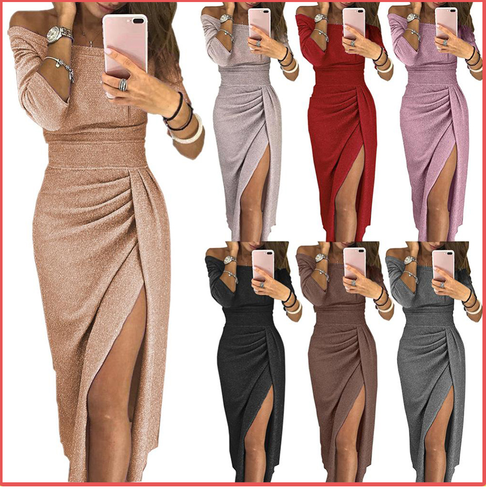 4XL 5XL Sexy Off Shoulder High Waist Party Dresses Evening Elegant Long Dress Spring Summer SolidLady Vestidos Women's Clothing, Lavender
4XL 5XL Sexy Off Shoulder High Waist Party Dresses Evening Elegant Long Dress Spring Summer SolidLady Vestidos Women's Clothing, Lavender