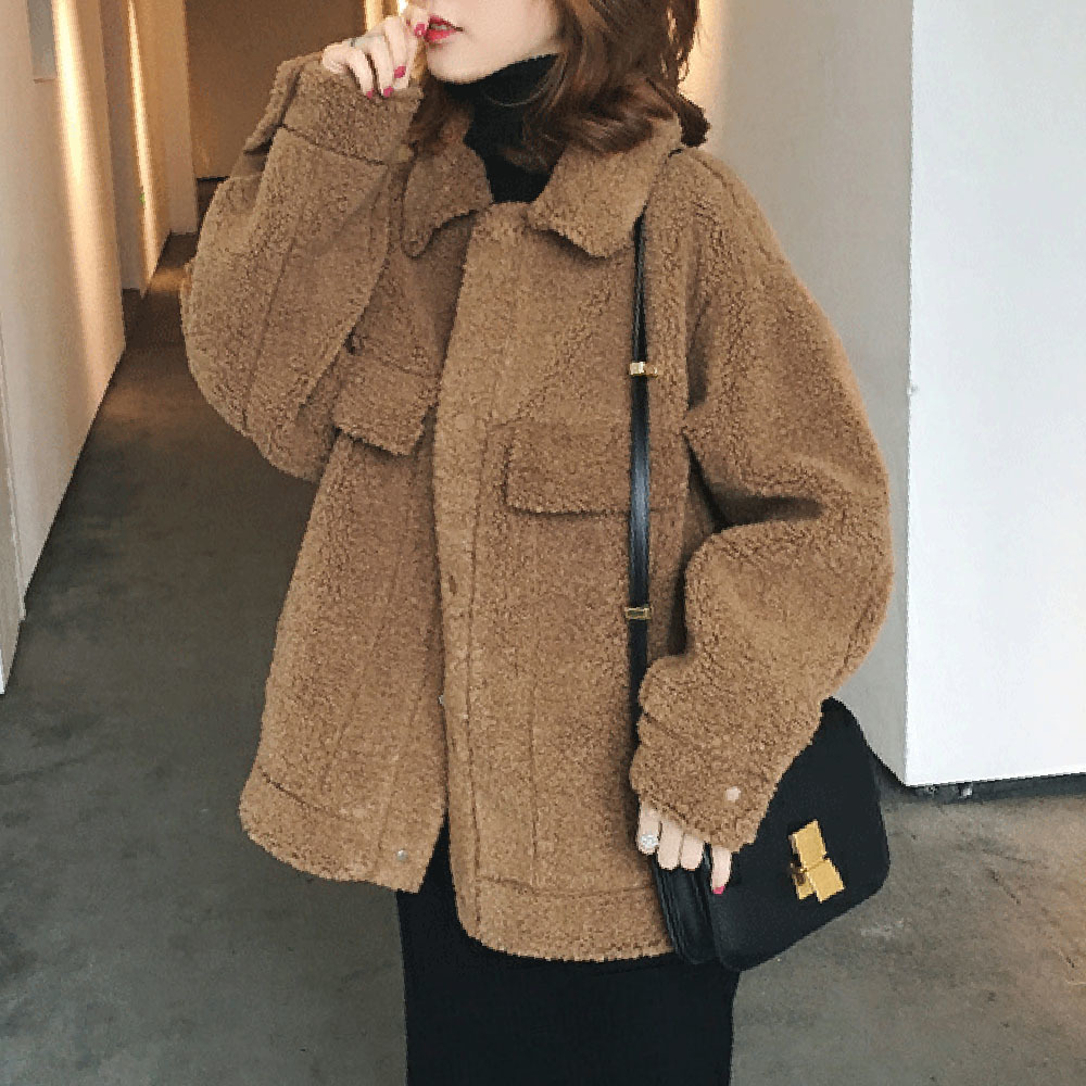 2021 Winter New Style Jacket Thicken Loose Hat Single Breasted Turndown Collar Suit for Commute Girl QKPG, Beige
2021 Winter New Style Jacket Thicken Loose Hat Single Breasted Turndown Collar Suit for Commute Girl QKPG, Beige