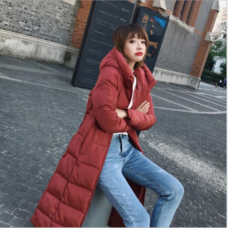 Winter Jacket Female Parka Coat Plus size M-6XL Fashion Down Jacket Long Hoodie Down Thick Long Coat Jacket Women Clothing T190610