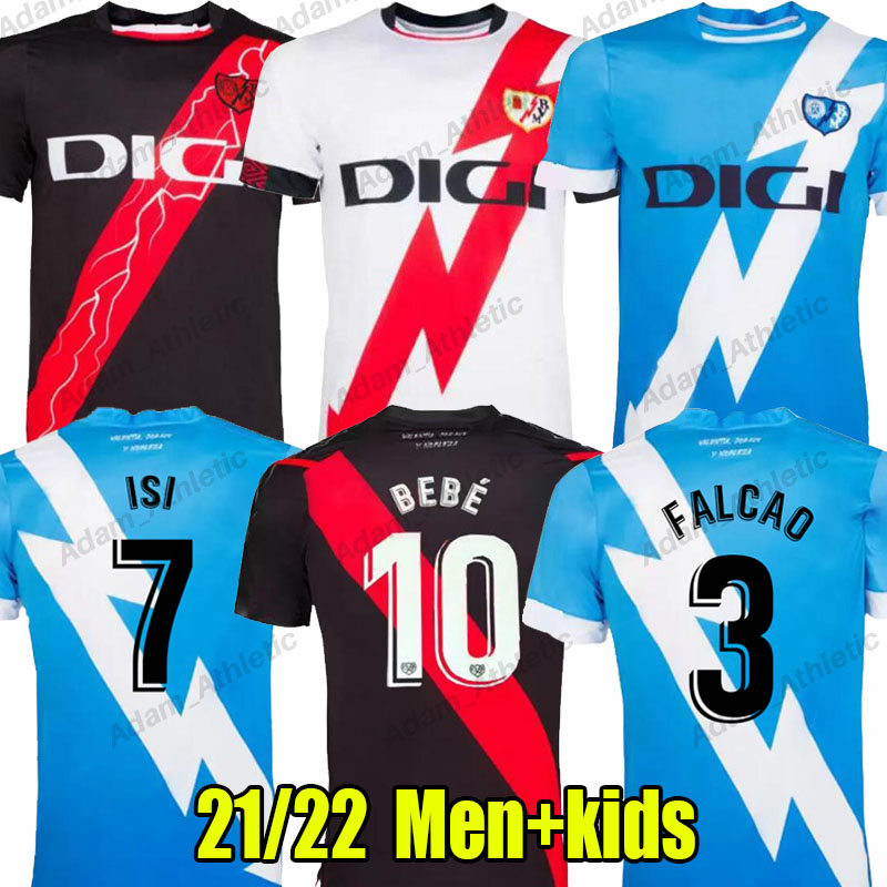 Rayo Vallecano FALCAO soccer jerseys 2021/22 BEBE UNAI LOPEZ ISI football shirts RODRIGUES ALVARO TREJO ANDRES jersey SANTI C.V. NTEKA men kids kit Camiseta de Futbol, 21-22 3rd
Rayo Vallecano FALCAO soccer jerseys 2021/22 BEBE UNAI LOPEZ ISI football shirts RODRIGUES ALVARO TREJO ANDRES jersey SANTI C.V. NTEKA men kids kit Camiseta de Futbol, 21-22 3rd