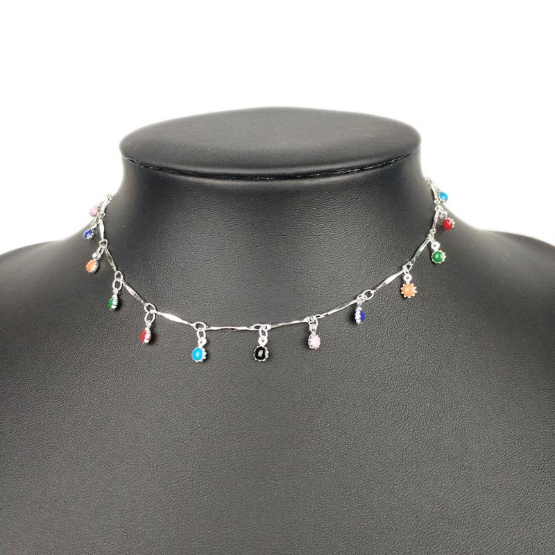 Vintage Stone Beads Choker Collar Necklace For Women Bohemian Red Blue Stone Pendant Necklaces Handmade Jewelry women necklace
Vintage Stone Beads Choker Collar Necklace For Women Bohemian Red Blue Stone Pendant Necklaces Handmade Jewelry women necklace