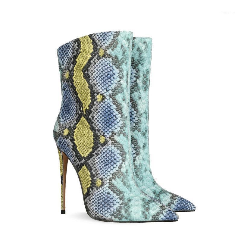 NEW 2020 Women Snake PU Leather Ankle Boots Women Pointed Toe Ladies Super Thin High Heel Female Shoes Woman Footwear Plus Size1, Yellow 12cm
NEW 2020 Women Snake PU Leather Ankle Boots Women Pointed Toe Ladies Super Thin High Heel Female Shoes Woman Footwear Plus Size1, Yellow 12cm