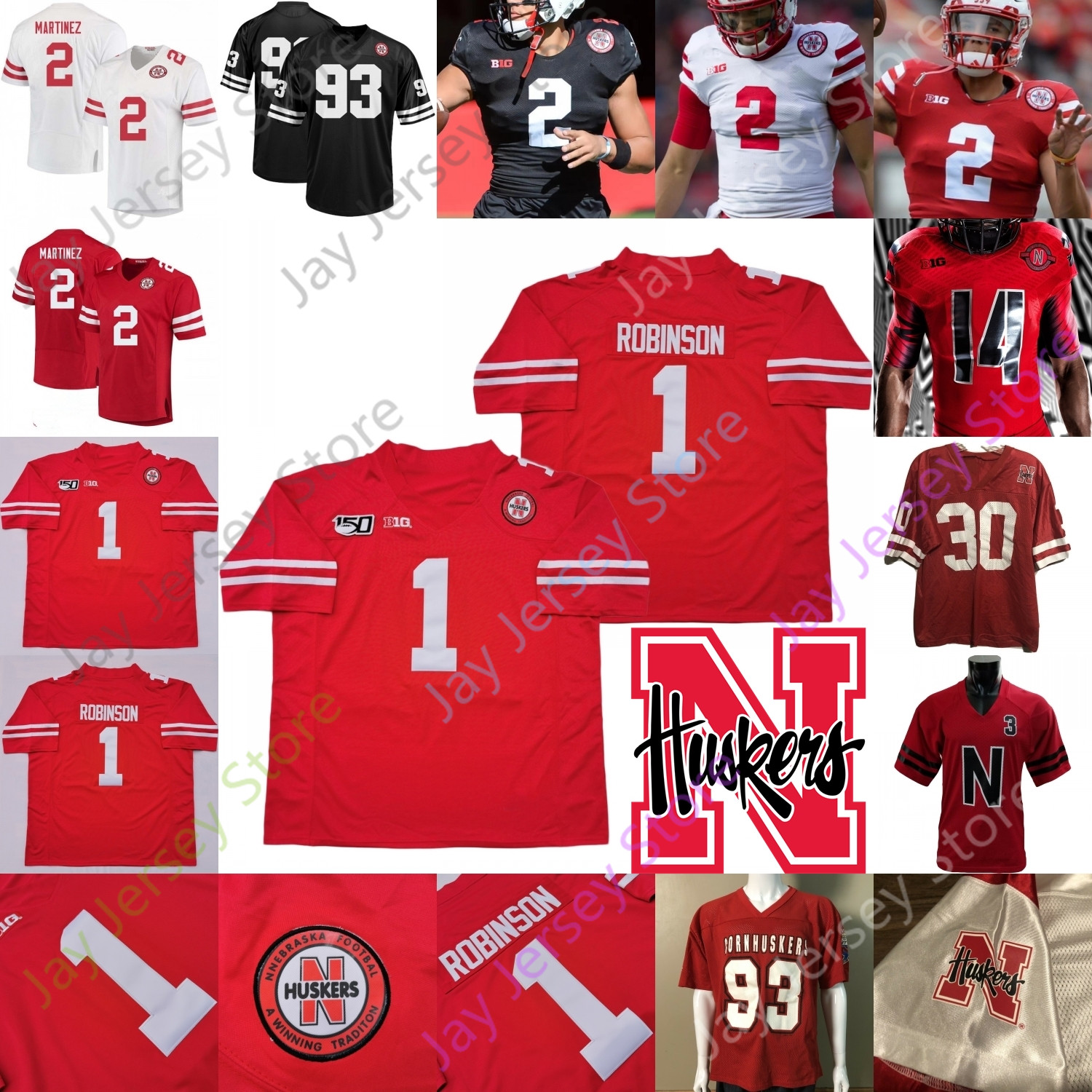 Nebraska Cornhuskers Football Jersey NCAA College Adrian Martinez Dedrick Mills Wan'Dale Robinson Luke McCaffrey Austin Allen Will Honas, Red iii
Nebraska Cornhuskers Football Jersey NCAA College Adrian Martinez Dedrick Mills Wan'Dale Robinson Luke McCaffrey Austin Allen Will Honas, Red iii
