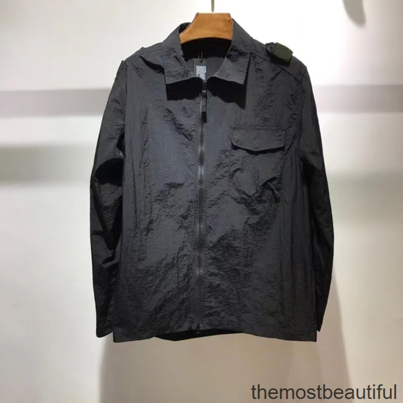 Men's Jackets Casual Solid Man's Jacket Breathable And Sustainable Long Sleeve 2colors Formal Soft Slim Fit Fashion Shirt A4F9, 1# packing bag
Men's Jackets Casual Solid Man's Jacket Breathable And Sustainable Long Sleeve 2colors Formal Soft Slim Fit Fashion Shirt A4F9, 1# packing bag