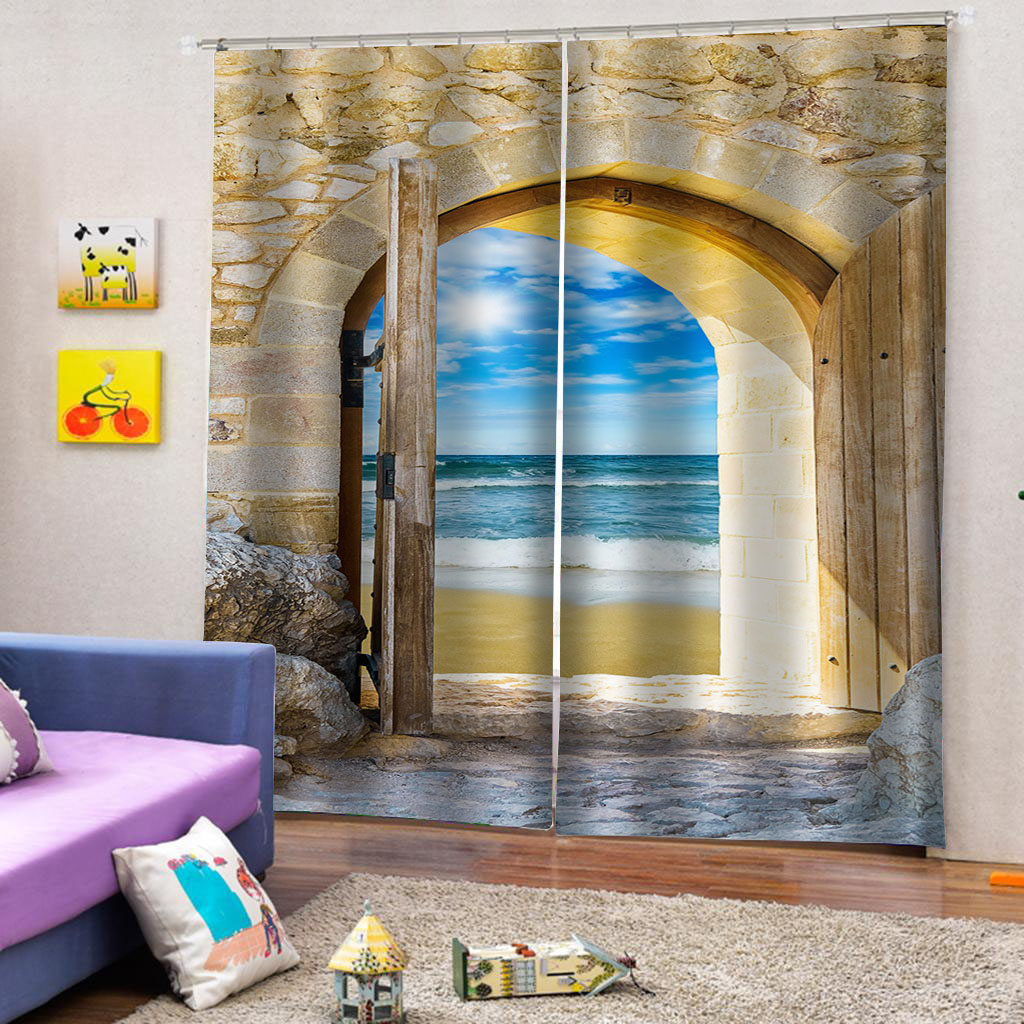 Custom mabrle blue sky curtains 3D Window Curtains For Living Room Bedroom Customized size soundproof windproof curtains
Custom mabrle blue sky curtains 3D Window Curtains For Living Room Bedroom Customized size soundproof windproof curtains