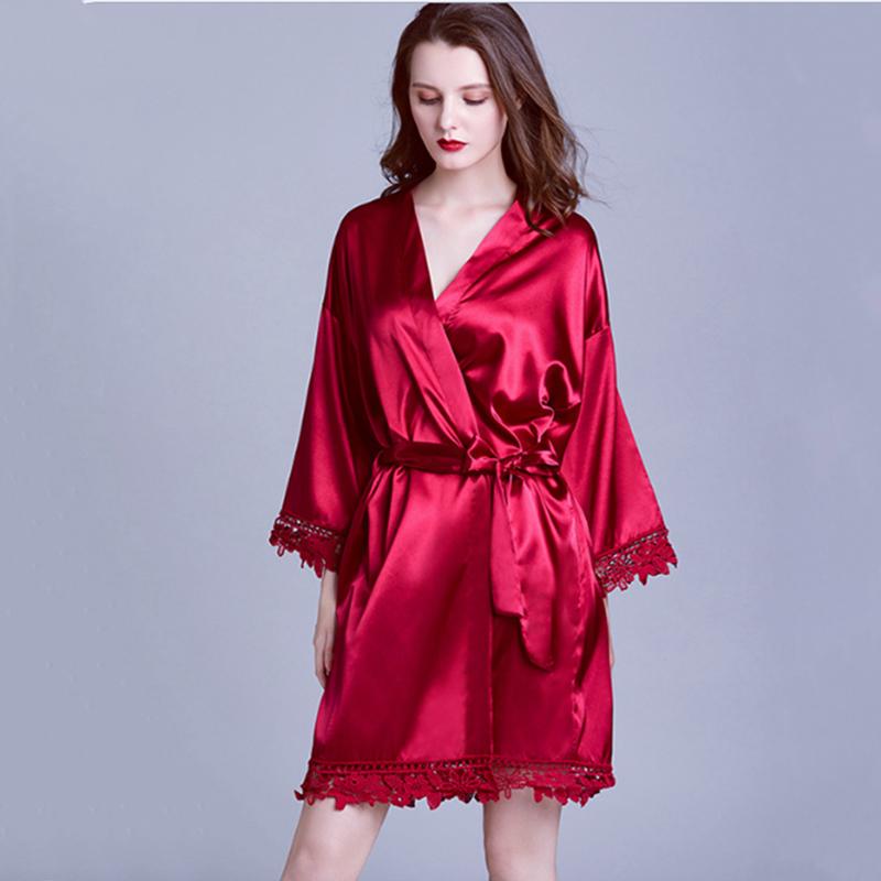 New Style Fashion Sexy Bathrobe Summer Ice silk Beach Towel Kimono Dressing Gown taste Lingerie Cozy Robes Loose Home Wear
New Style Fashion Sexy Bathrobe Summer Ice silk Beach Towel Kimono Dressing Gown taste Lingerie Cozy Robes Loose Home Wear