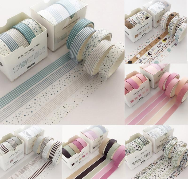 Decorative Sticker Office Scrapbooking Creative Grid Pcs/pack 2016 School Tape Masking Colorful 5 Tape Supply Label Washi Adhesive sqcia
Decorative Sticker Office Scrapbooking Creative Grid Pcs/pack 2016 School Tape Masking Colorful 5 Tape Supply Label Washi Adhesive sqcia