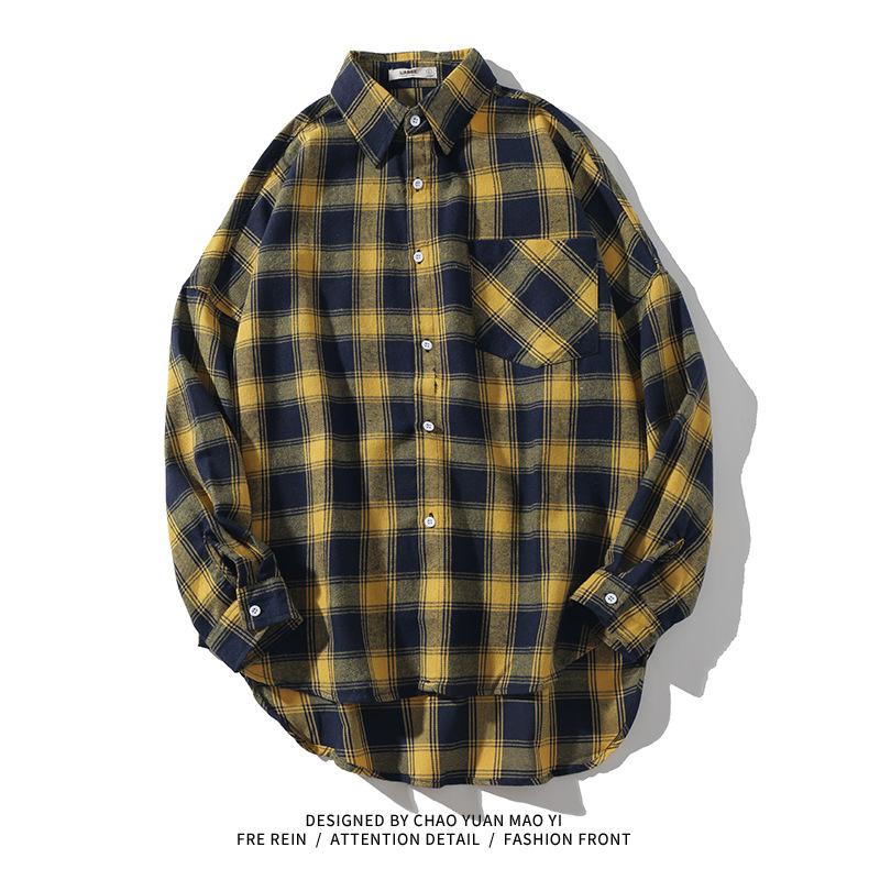 3XL 4XL 5XL Mens Shirts Plaid Long Sleeve Shirt Cotton Casual Men European American Style Before Short After long Male Shirts, 003
3XL 4XL 5XL Mens Shirts Plaid Long Sleeve Shirt Cotton Casual Men European American Style Before Short After long Male Shirts, 003