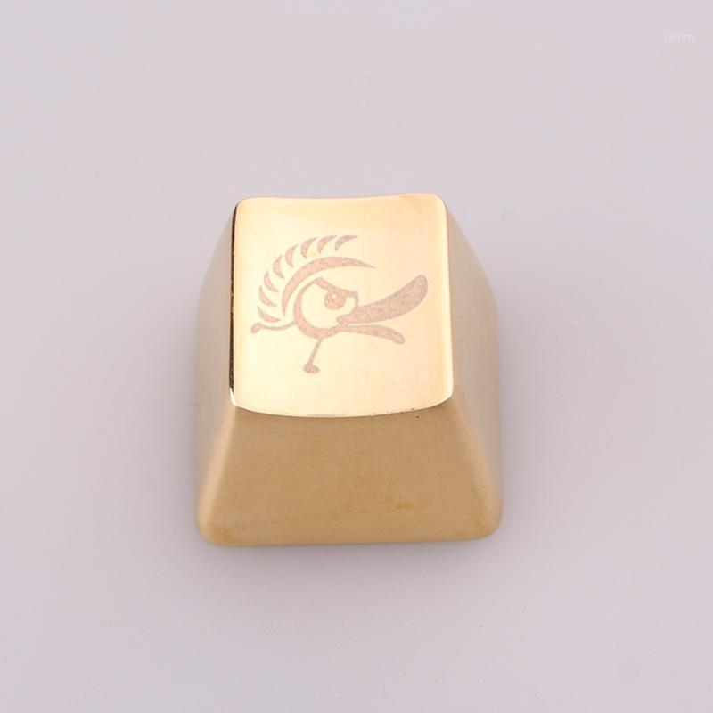 ESC Keycap Metal Golden Custom Pattern Height OEM Profile Cherry MX Key Cap For MX Switches Mechanical Gaming Keyboards1
ESC Keycap Metal Golden Custom Pattern Height OEM Profile Cherry MX Key Cap For MX Switches Mechanical Gaming Keyboards1