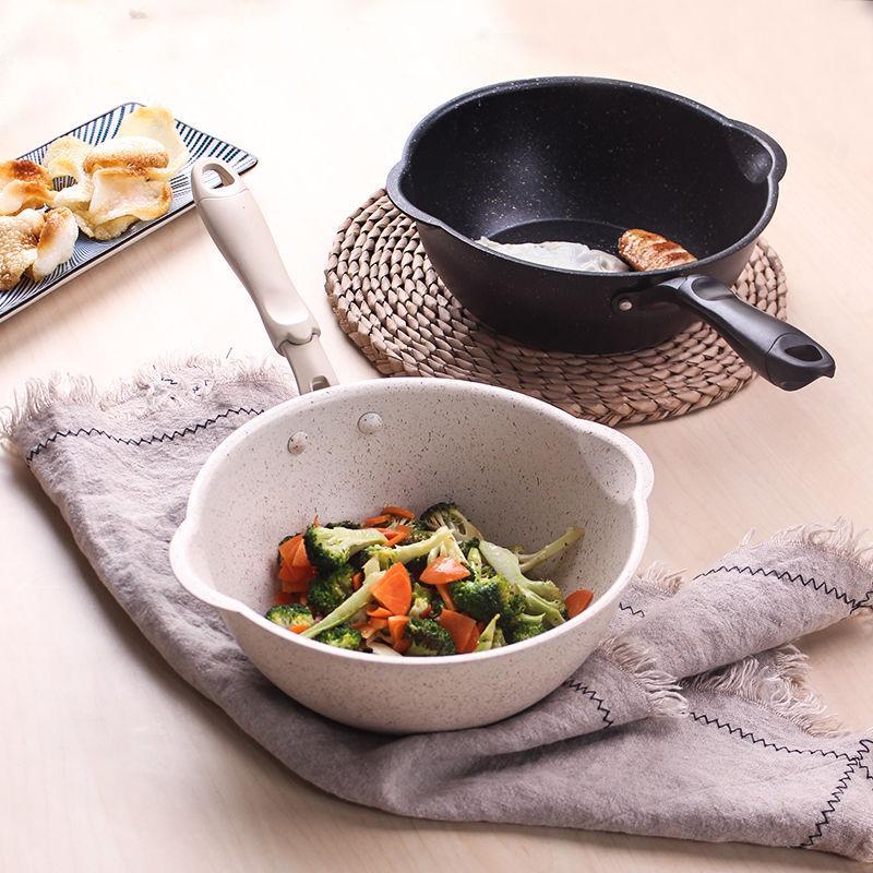 Kitchen Pot 20CM Maifan Stone Wok Non-stick Pan Frying Pans Soup Pot Frying Pan Multi-purpose Kitchen General Use for Gas1
Kitchen Pot 20CM Maifan Stone Wok Non-stick Pan Frying Pans Soup Pot Frying Pan Multi-purpose Kitchen General Use for Gas1