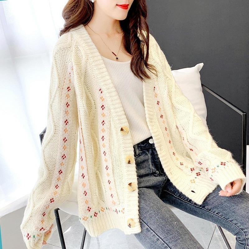 2020 Fashion Women's Forest Literary Three-dimensional Crochet Knitted Cardigan Jacket Fairy Sweater Jacket Female Outer Wear
2020 Fashion Women's Forest Literary Three-dimensional Crochet Knitted Cardigan Jacket Fairy Sweater Jacket Female Outer Wear