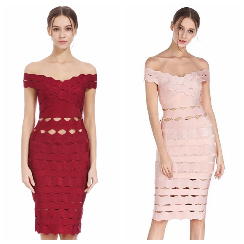 2020 Women Elegant Sexy Black Rose No Mangoes Off-shoulderjacquard Bandage Dig Short Dresses Dressed Fashion Party Wdaq, Pink
2020 Women Elegant Sexy Black Rose No Mangoes Off-shoulderjacquard Bandage Dig Short Dresses Dressed Fashion Party Wdaq, Pink