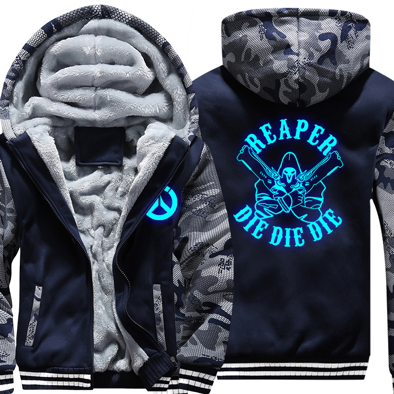 2021 New Us Size Hoodies Men Women for Ow Reaper Genji Luminous Jacket Sweatshirts Thicken Hoodie Coat Clothing Casual Wz25
2021 New Us Size Hoodies Men Women for Ow Reaper Genji Luminous Jacket Sweatshirts Thicken Hoodie Coat Clothing Casual Wz25