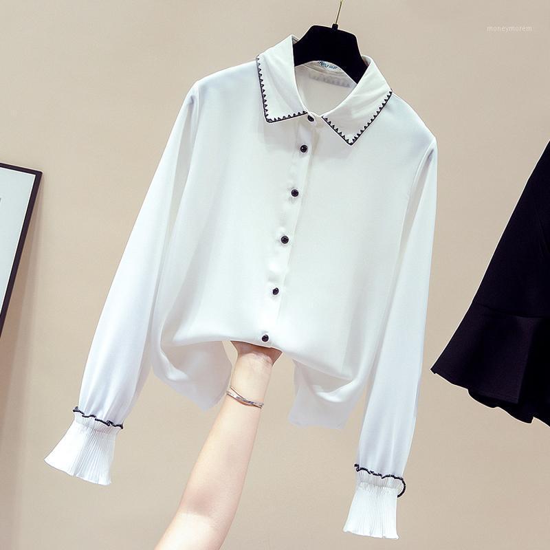 Long Sleeve Chiffon Blouse Shirt Blouse Women Blusas Mujer De Moda 2020 Turn Down Collar Office White Women Clothing D8941
Long Sleeve Chiffon Blouse Shirt Blouse Women Blusas Mujer De Moda 2020 Turn Down Collar Office White Women Clothing D8941