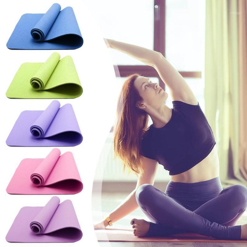 Yoga Mats Solid Color Durable Easy to Carry Gym Home Fitness Tasteless Yoga Pads TPE Non-slip Elastic Pilates Cushions Mats1, Red
Yoga Mats Solid Color Durable Easy to Carry Gym Home Fitness Tasteless Yoga Pads TPE Non-slip Elastic Pilates Cushions Mats1, Red