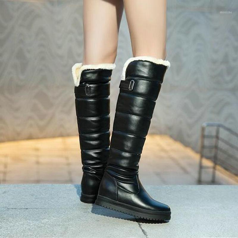 Russia winter boots women warm knee high boots round toe fur ladies fashion thigh snow shoes waterproof botas Drop Ship1, Black
Russia winter boots women warm knee high boots round toe fur ladies fashion thigh snow shoes waterproof botas Drop Ship1, Black