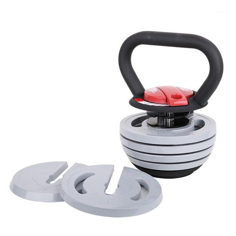 Adjustable kettlebell Indoor sports fitness Fat burning Shaping muscle exercise equipment1, Red