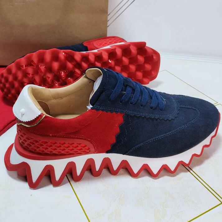 desiner Womens Mens Casual Shoes Designer Spikes Red Bottom Sneaker Mesh Patchwork Matte Leather Chaussures, Color 5
desiner Womens Mens Casual Shoes Designer Spikes Red Bottom Sneaker Mesh Patchwork Matte Leather Chaussures, Color 5