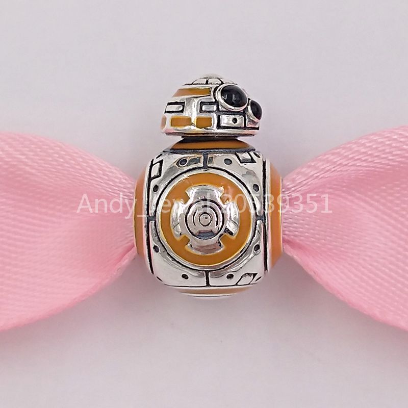 Authentic 925 Sterling Silver Beads Bb-8 Charm Charms Fits European Pandora Style Jewelry Bracelets & Necklace 799243C01
Authentic 925 Sterling Silver Beads Bb-8 Charm Charms Fits European Pandora Style Jewelry Bracelets & Necklace 799243C01