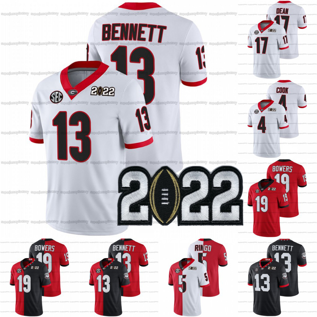 Custom Georgia Bulldogs Jersey 2022 Patch NCAA College Football Brock Bowers Stetson Bennett Zamir White Kirby Smart Kelee Ringo Walker Cook Kendall Milton Cox, Black youth 2022 patch
Custom Georgia Bulldogs Jersey 2022 Patch NCAA College Football Brock Bowers Stetson Bennett Zamir White Kirby Smart Kelee Ringo Walker Cook Kendall Milton Cox, Black youth 2022 patch