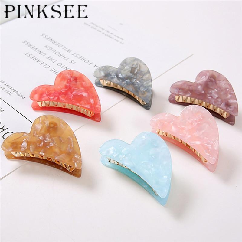 Pinksee 2020 Temperament Acetate Acrylic Geometric Hairpins for Women Girls Triangle Heart Square Hair Clips Crab Hair1
Pinksee 2020 Temperament Acetate Acrylic Geometric Hairpins for Women Girls Triangle Heart Square Hair Clips Crab Hair1
