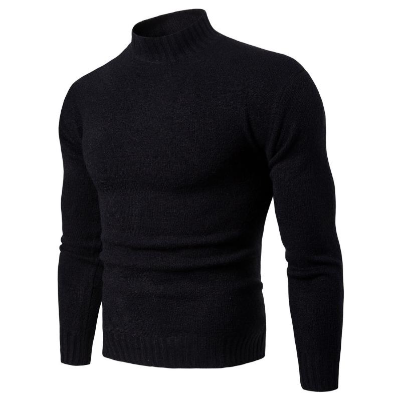 LEOSOXS Winter Casual Pullovers Sweaters Men Casual Solid Color High Collar Slim Fit Knit Tops Fashion, Black
LEOSOXS Winter Casual Pullovers Sweaters Men Casual Solid Color High Collar Slim Fit Knit Tops Fashion, Black