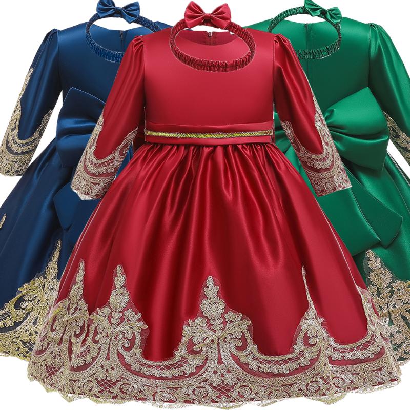 Girl's Dresses Summer Flower Child Baby Princess Dress Ball Gown Girls For Party And Wedding Clothes From 3-10 Years, Red;yellow 
Girl's Dresses Summer Flower Child Baby Princess Dress Ball Gown Girls For Party And Wedding Clothes From 3-10 Years, Red;yellow