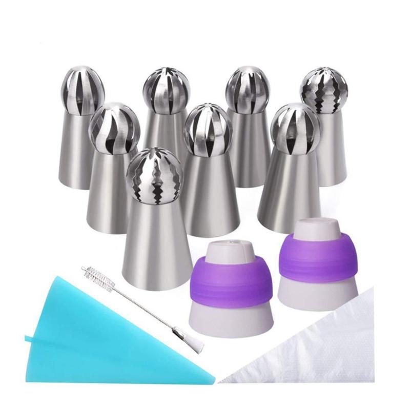 20Pcs Russian Icing Piping Tips Confectioners Pastry Sugar Craft Cupcake Decorator Kitchen Bakeware Tools
20Pcs Russian Icing Piping Tips Confectioners Pastry Sugar Craft Cupcake Decorator Kitchen Bakeware Tools