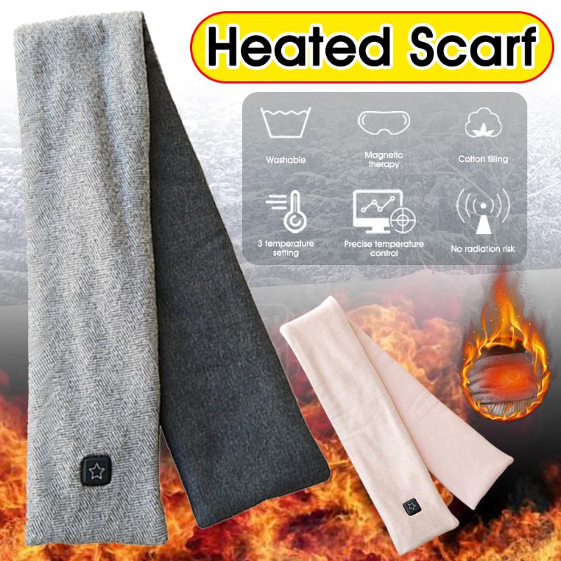 Heated Scarf Winter Warm Neck Wrap 3 Temperature Settings Rechargeable Washable Scarf, Pink
Heated Scarf Winter Warm Neck Wrap 3 Temperature Settings Rechargeable Washable Scarf, Pink