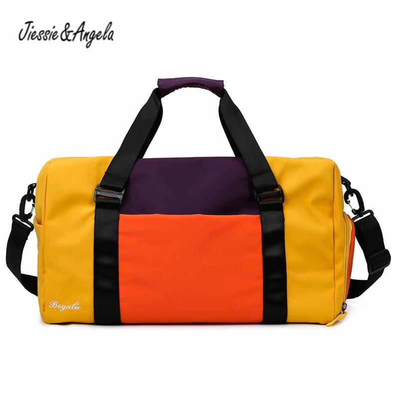 Jiessie&Angela Women Fitness Travel Handbag Luggage Bags Men's Large capacity Outdoor Sports Shoulder Bag With Shoes Compartment, Black
Jiessie&Angela Women Fitness Travel Handbag Luggage Bags Men's Large capacity Outdoor Sports Shoulder Bag With Shoes Compartment, Black