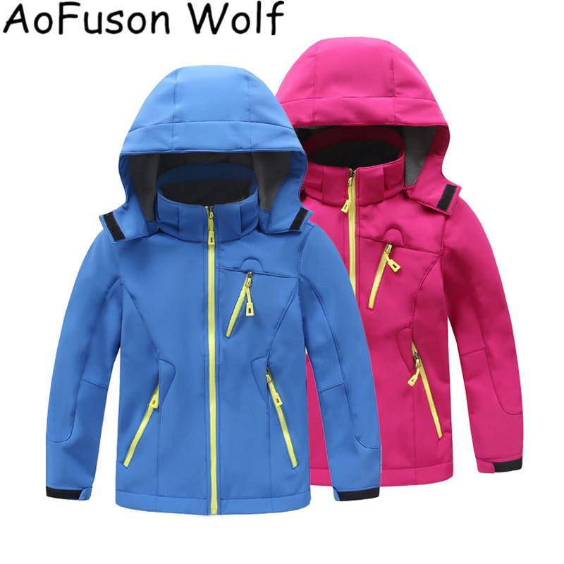Children's Winter Fleece Softshell Jackets Kids Outdoor Sport Coats Outdoor Girl Boy Hiking Add Velvet To Keep Warm Windbreaker, Black
Children's Winter Fleece Softshell Jackets Kids Outdoor Sport Coats Outdoor Girl Boy Hiking Add Velvet To Keep Warm Windbreaker, Black