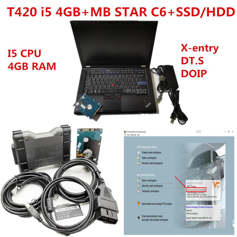 2020 high performance Laptop T420 4GB with MB STAR C6 SD CONNECT Diagnostic Tool with v2020.09 software hdd/ssd support wifi
2020 high performance Laptop T420 4GB with MB STAR C6 SD CONNECT Diagnostic Tool with v2020.09 software hdd/ssd support wifi