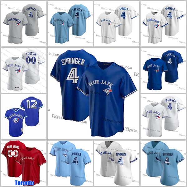 Custom 4 George Springer Jersey Toronto Vladimir Guerrero Jr. Blue Jays Marcus Semien Cavan Biggio Jerseys Bo Bichette Joe Carter Jerseys, Mens flex blue ii
Custom 4 George Springer Jersey Toronto Vladimir Guerrero Jr. Blue Jays Marcus Semien Cavan Biggio Jerseys Bo Bichette Joe Carter Jerseys, Mens flex blue ii