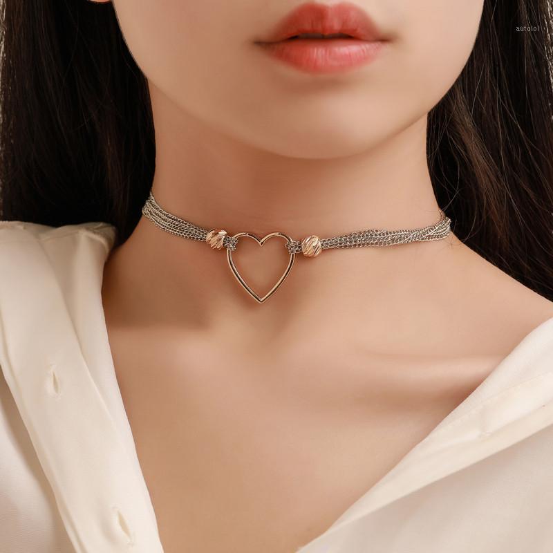Gothic Sweet Love Heart Choker Necklace Pendant Collares Women Multi Layer Chunky Chain Necklace Torques Jewelry Femme1
Gothic Sweet Love Heart Choker Necklace Pendant Collares Women Multi Layer Chunky Chain Necklace Torques Jewelry Femme1