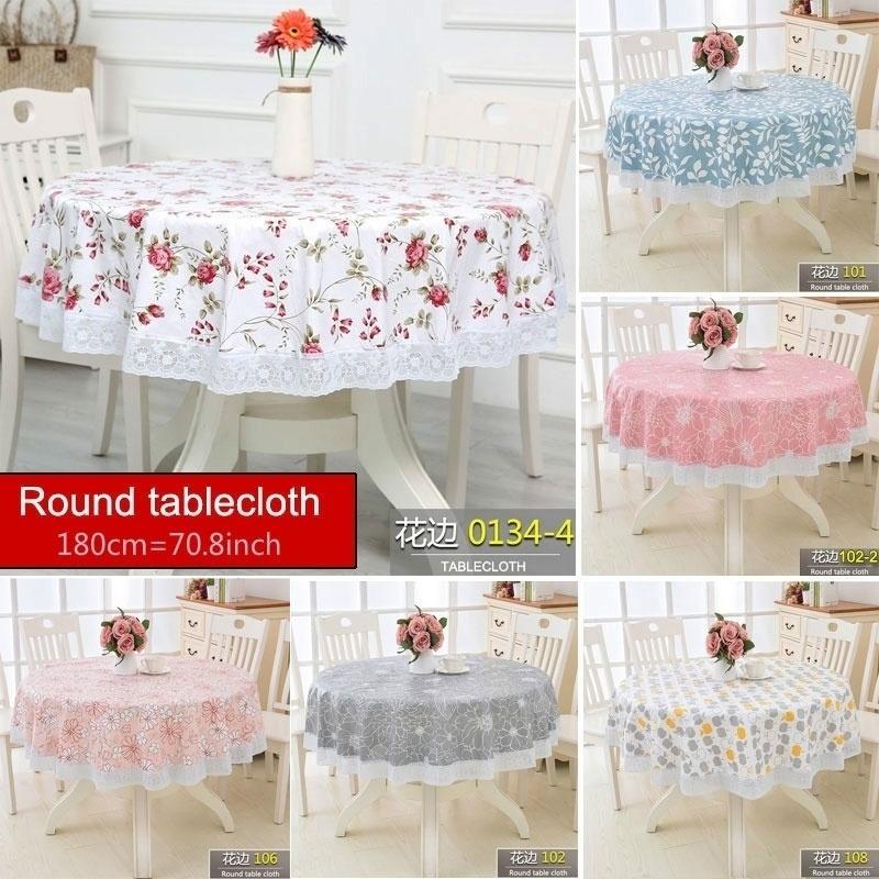 180cm Round Tablecloth Environmental Protection Plus Velvet Plastic Large Round Table Cloth, 101
180cm Round Tablecloth Environmental Protection Plus Velvet Plastic Large Round Table Cloth, 101