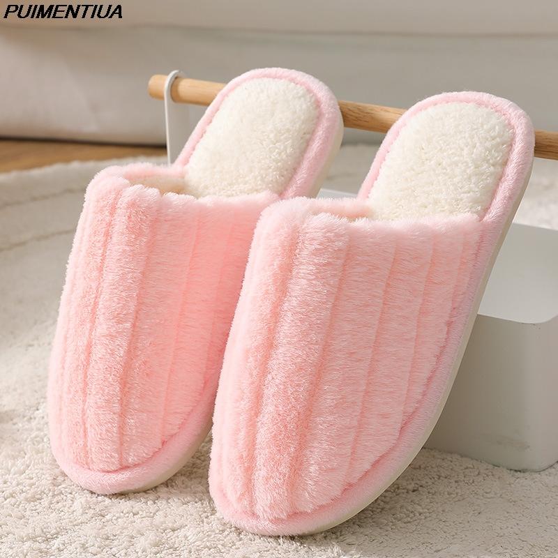 Puimentiua Warm House Cotton Shoes Women Mens Soft Plush Home Slippers Indoor Outdoor Ladies Slippers Couple Winter Shoes, Red
Puimentiua Warm House Cotton Shoes Women Mens Soft Plush Home Slippers Indoor Outdoor Ladies Slippers Couple Winter Shoes, Red
