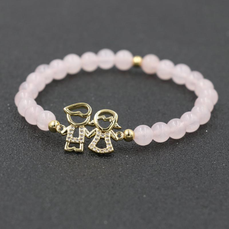 Lovely Copper Micro CZ Boy Girl Bracelet Women Beads Bracelet Natural Stone Bracelets For Couples Charm Jewelry Gift Pulseira
Lovely Copper Micro CZ Boy Girl Bracelet Women Beads Bracelet Natural Stone Bracelets For Couples Charm Jewelry Gift Pulseira