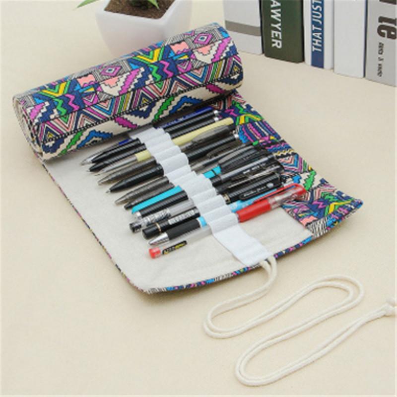 36/48 Holes Ethnic Wind Professional Cosmetic Brush Bag Pen Bag Roll Pouch Printing Pencil Case Canvas Storage IC992732
36/48 Holes Ethnic Wind Professional Cosmetic Brush Bag Pen Bag Roll Pouch Printing Pencil Case Canvas Storage IC992732