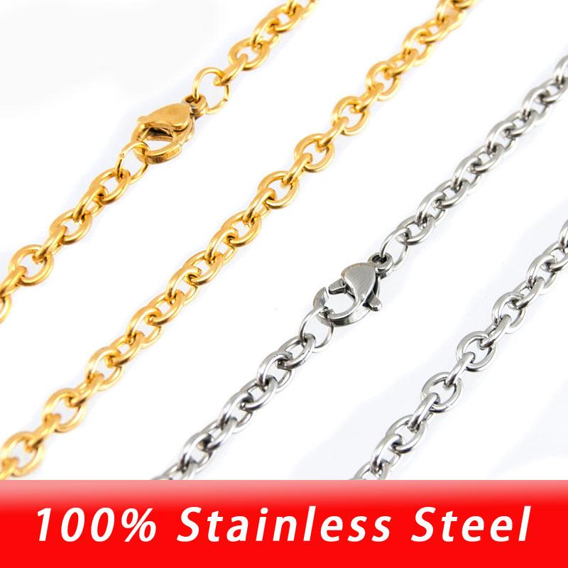 4/6/8mm Rolo Chain Stainless Steel Chain Bulk Necklace Bracelet Findings For Jewelry Making Wholesale 5pcs
4/6/8mm Rolo Chain Stainless Steel Chain Bulk Necklace Bracelet Findings For Jewelry Making Wholesale 5pcs