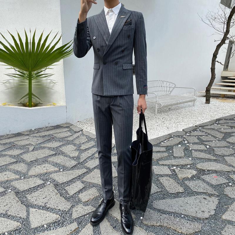 Fashion Slim Men Suits Fashion Korean Style Business Formal Office High Quality Men Suits Blazer Mujer Men's Clothing DB60XF, Khaki
Fashion Slim Men Suits Fashion Korean Style Business Formal Office High Quality Men Suits Blazer Mujer Men's Clothing DB60XF, Khaki