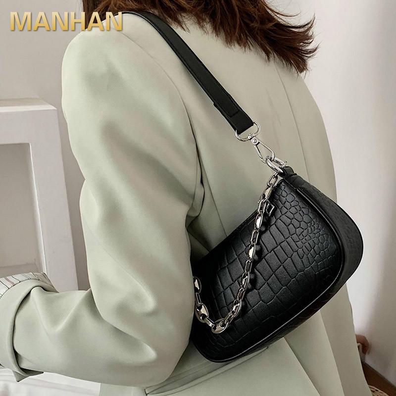 Vintage Alligator Baguette Shape Bag Luxury Leather Handbag 2021 New Fashion Shoulder Bag Womens Messenger Crossbody Bags, Style 1 purple
Vintage Alligator Baguette Shape Bag Luxury Leather Handbag 2021 New Fashion Shoulder Bag Womens Messenger Crossbody Bags, Style 1 purple