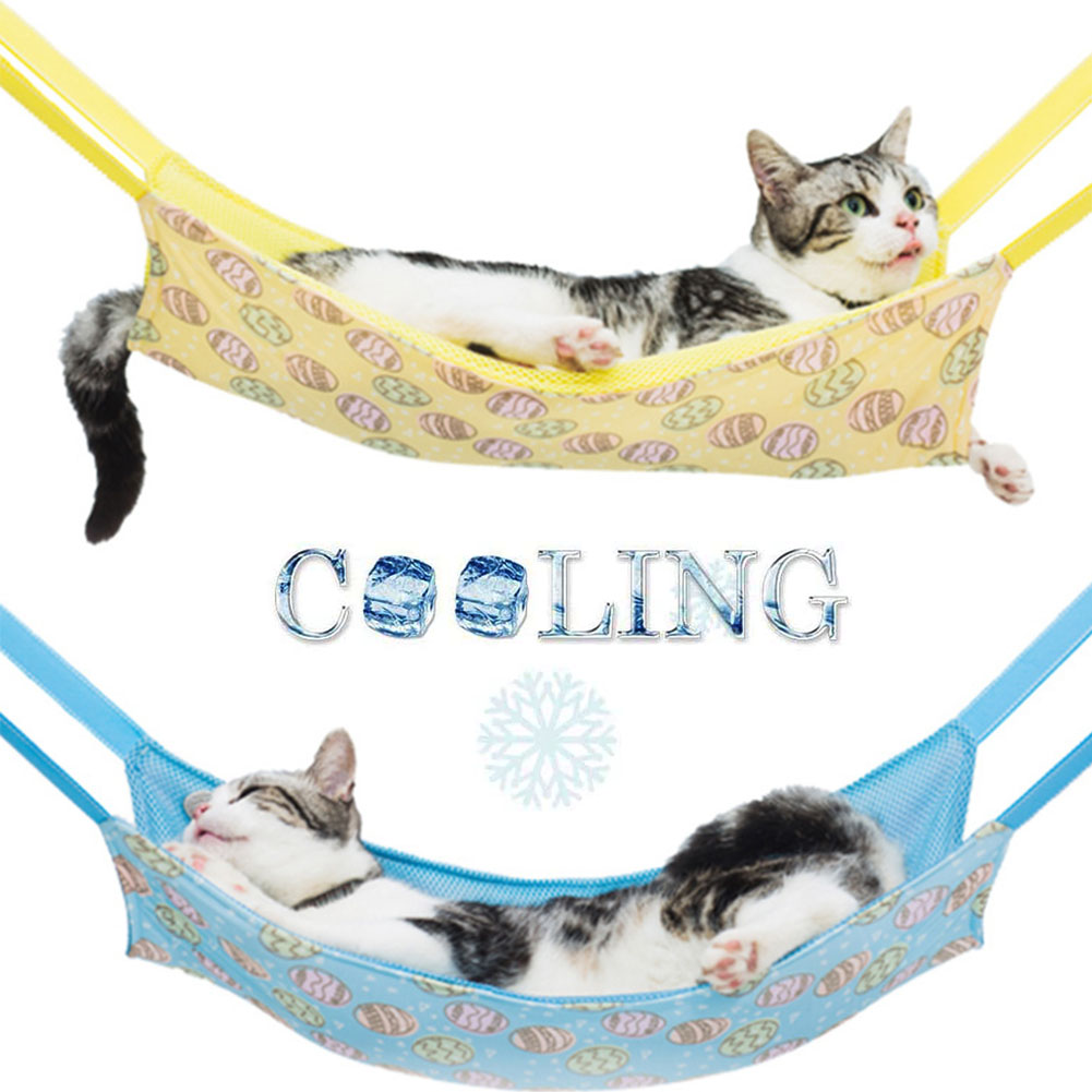 Yu-Xiang Cooling Cat Hammock Breathable Silk Pet Sleeping Bed Hanging Cage Kitty Pad for Sugar Glider Squirrel on Summer Spring Winter Autum
Yu-Xiang Cooling Cat Hammock Breathable Silk Pet Sleeping Bed Hanging Cage Kitty Pad for Sugar Glider Squirrel on Summer Spring Winter Autum