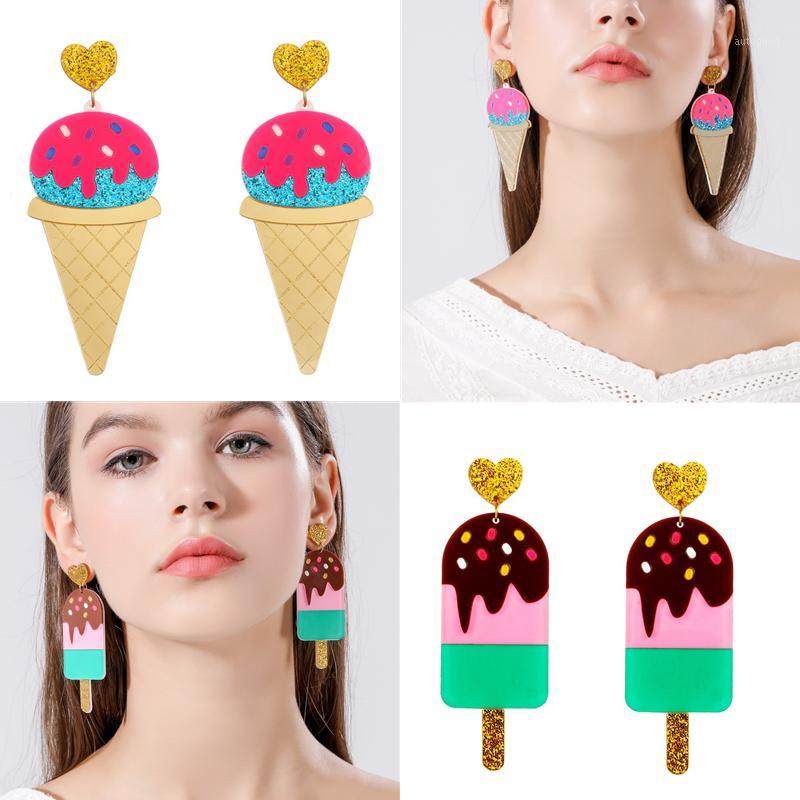 Dangle & Chandelier Punk Night Club Jewelry Candy Color Cream Cone Love Heart Acrylic Drop Earrings For Women Girl Personality Funny Jewelry
Dangle & Chandelier Punk Night Club Jewelry Candy Color Cream Cone Love Heart Acrylic Drop Earrings For Women Girl Personality Funny Jewelry
