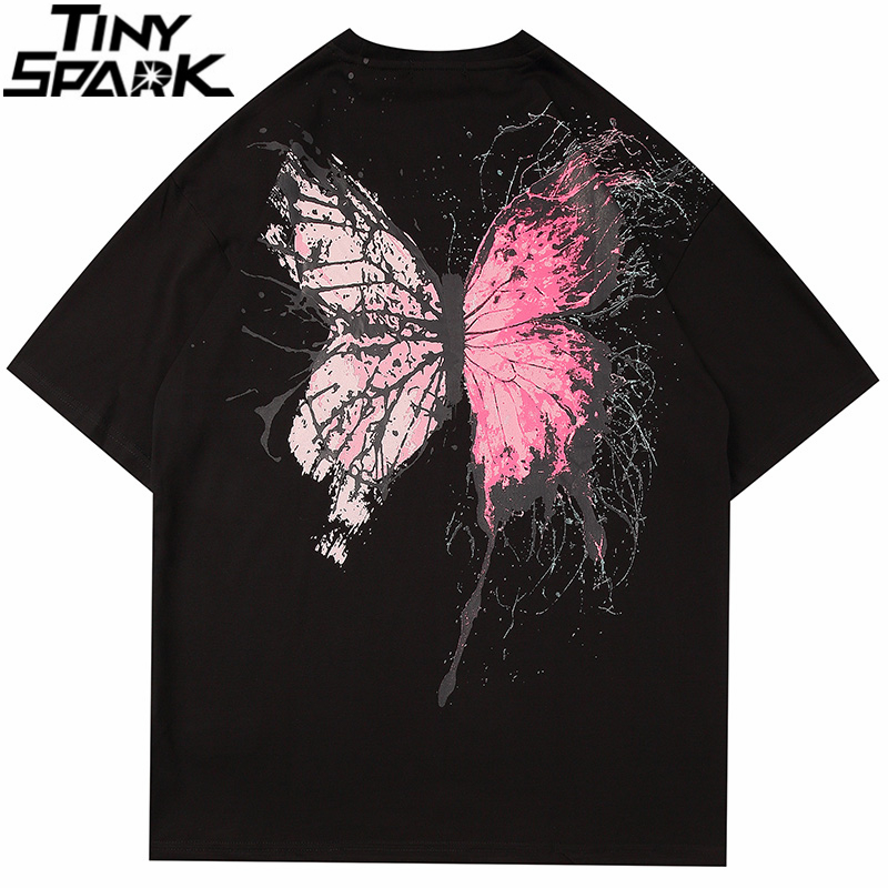 Men T Shirt Hip Hop Summer 2020 Streetwear Print Cracked Butterfly Tshirt Short Sleeve T-Shirt Cotton Tops Tees Hipster, A11267 black
Men T Shirt Hip Hop Summer 2020 Streetwear Print Cracked Butterfly Tshirt Short Sleeve T-Shirt Cotton Tops Tees Hipster, A11267 black