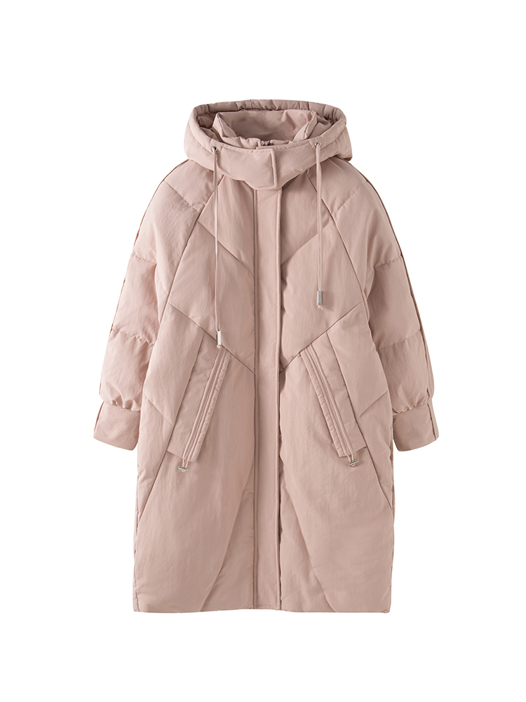 Korean style down padded jacket women's mid-length winter new bread suit loose padded jacket padded jacket 201217
