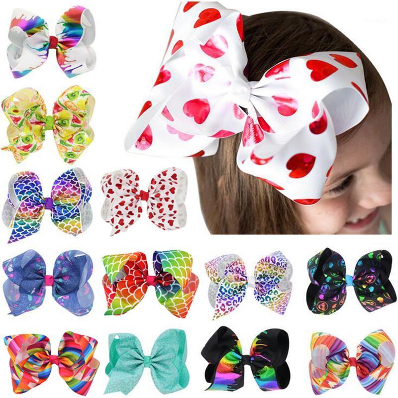 2020 Girls 8 Inch Large Big Heart Grosgrain Ribbon Bows Hairpins Hair Clips Kids Lovely Rainbow Headwear Hair Accessories Hot1, Color 6
2020 Girls 8 Inch Large Big Heart Grosgrain Ribbon Bows Hairpins Hair Clips Kids Lovely Rainbow Headwear Hair Accessories Hot1, Color 6