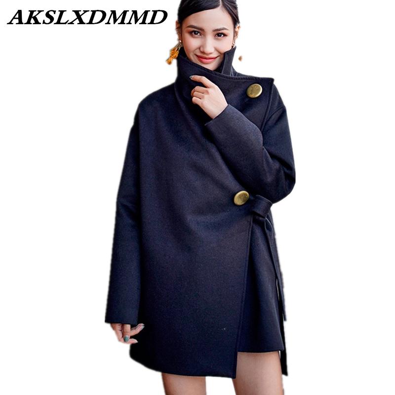 2020 New Hot Winter Women Woolen Coat Warm Thicken Loose Large Size Outerwear Fashion Trendy Solid Long Sleeve Wool Jacket CW204, As the picture
2020 New Hot Winter Women Woolen Coat Warm Thicken Loose Large Size Outerwear Fashion Trendy Solid Long Sleeve Wool Jacket CW204, As the picture