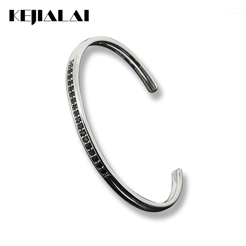 2020 Fashion Trendy Men & Women Bangle Simple Style Bracelet, Micro Pave Black CZ Fashion Open / Bracelet1
2020 Fashion Trendy Men & Women Bangle Simple Style Bracelet, Micro Pave Black CZ Fashion Open / Bracelet1